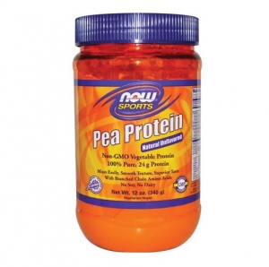 Now Foods - Pea Protein, non GMO Vegan (Unflavoured)  - 나우 푸드 -비유전자조작 완두콩 단백질(비건제품/무맛) -340g