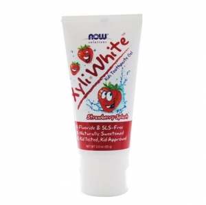 Now Foods -Kid&#039;s Xyliwhite StrawberrySplash Toothpaste/Gel- 나우 푸드 - 어린이용 자일리화이트 딸기맛 치약- 85g