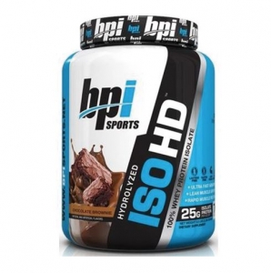 BPI Sports - ISO HD Protein Chocolate Brownie - 비피아이 스포츠 -  ISO HD 프로틴 파우더 초콜렛 브라우니 맛 - 1.6lb
