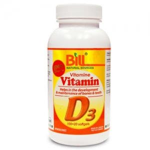 Bill Vitamin D3 120SG