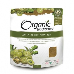 Organic Traditions -Amla berry  Powder - 올가닉 트레디션 - 암라 베리 가루 - 200g