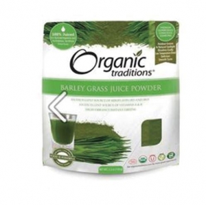 Organic Traditions - Barley Grass Juice Powder  - 올가닉 트레디션 - 보리순 주스 가루 - 150g