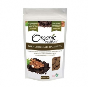 Organic Traditions -DARK CHOCOLATE HAZELNUTS- 올가닉 트레디션 - 다크 초콜렛 헤즐넛