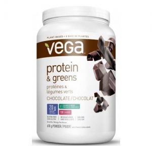 Vega Protein &amp; Greens Chocolate 베가 단백질 &amp; 채소 초콜릿맛 618G (식사 대용)