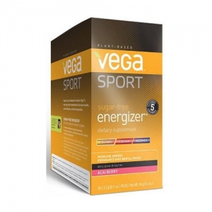 Vega Sport Pre-Workout Energizer Sugar-Free Acai Berry 베가 스포츠 운동전 마시는 에너자이저 무설탕 아사이 베리 맛 30 x 3.2g