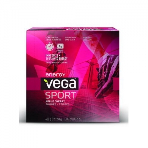 Vega Sport Energy Bar Apple Cherry 베가 스포츠 에너지바 애플체리 맛 12 x 50g