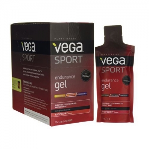 Vega Sport Endurance Gel Raspberry 베가 스포츠 인듀런스 젤 라즈베리 맛 12x45g