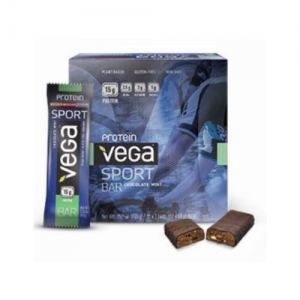 Vega Sport Protein Bar Chocolate Mint 베가 스포츠 프로틴바 초콜릿 민트 맛 12x60g