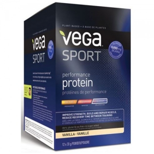 Vega Sport Performance Protein Vanilla 베가 스포츠 퍼포먼스 프로틴 바닐라 맛 12x35g