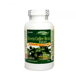 Herba health 허바헬스 Green Tea &amp; Coffee bean Extract 600mg 60VC 그린티, 그린커피빈 추출물 60베지캡슐