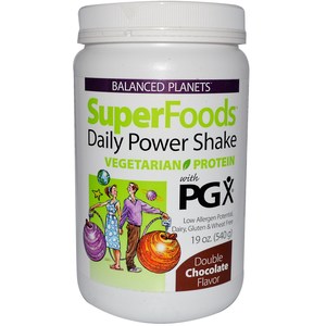 Balanced Planets- SUPERFOODS VEGETARIAN PROTEIN SHAKE WITH PGX CHOCO