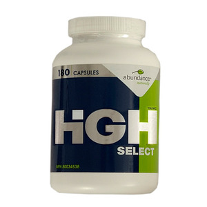 Abundance Naturally - HGH SELECT (GROWTH HORMONE) 180 CAPSULES(180캡슐)