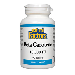 Natural Factors 내추럴 팩터스 - Beta Carotene 베타 카로틴 10,000IU 90tabs