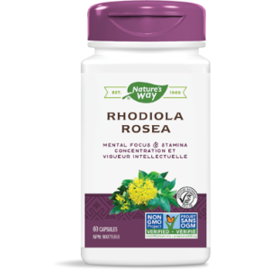 NATURE&#039;S WAY - Rhodiola Rosea - 60 Vcaps(60정)