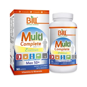 (Bill) 빌 - 남성 종합비타민 50+ (90정)