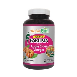 (David Health) 허벌 슬림 가르시니아 + 애플 사이다 비니거 90 식물성 캡슐 (사과식초/체중감소/식욕억제/다이어트)