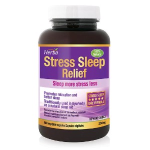 허바 Herba) 스트레스 ,수면안정 Stress Sleep Relief, 294mg, 60정