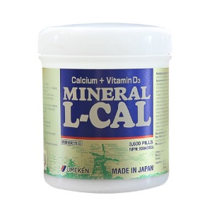 Umeken - Mineral L Cal  - 우메켄 - 미네랄 L칼슘 (철분보충제) - 400g/3600정