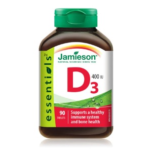 (자메이슨) 비타민 D3 400IU 90캡슐