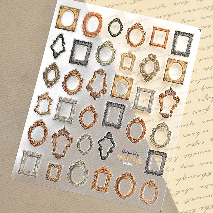 しかく②♡確認用470円♡手描き　フレーム シール しかく②♡確認用470円♡手描き フレーム シール