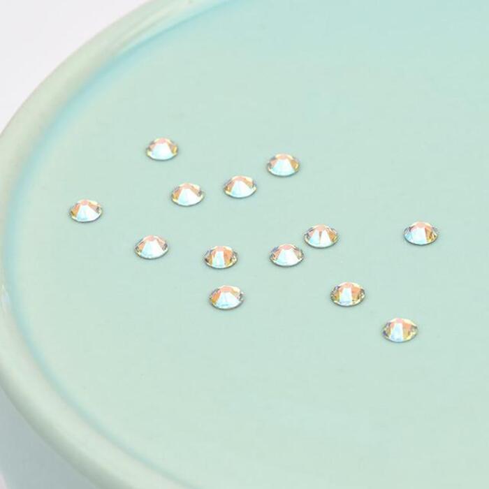 Swarovski Flatback stones for Nail Art - Crystal Shimmer