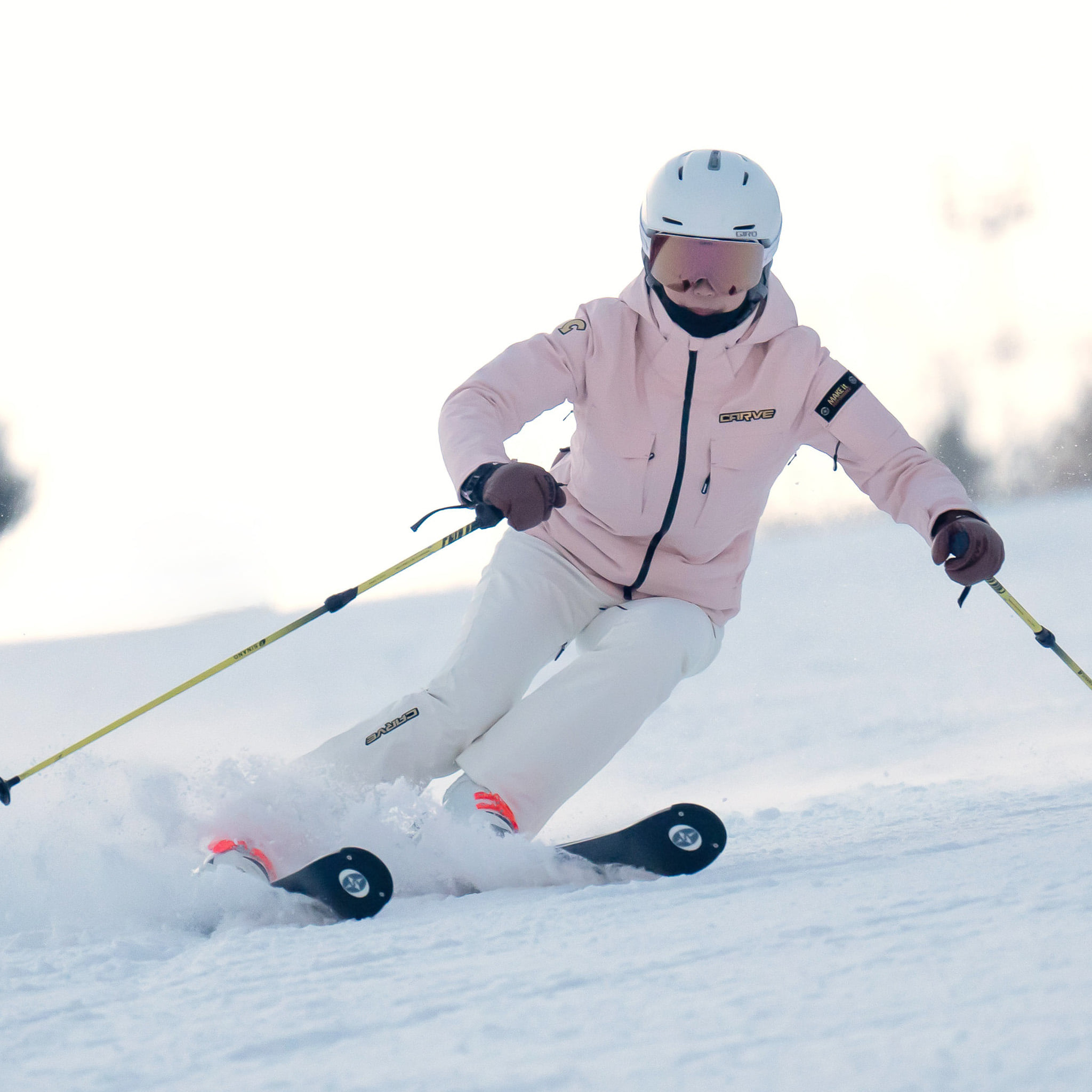 WOMAN ski suit set CSW25 PK - CARVESPORT WOMAN ski suit set CSW25 PK - CARVESPORT
