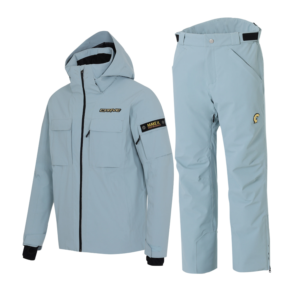 MAN ski suit set CSM25 MGR - CARVESPORT
