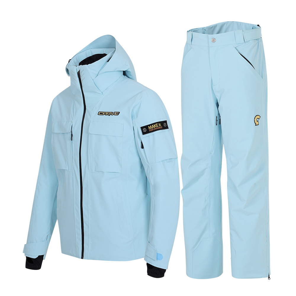 MAN ski suit set CSM25 WBL - CARVESPORT