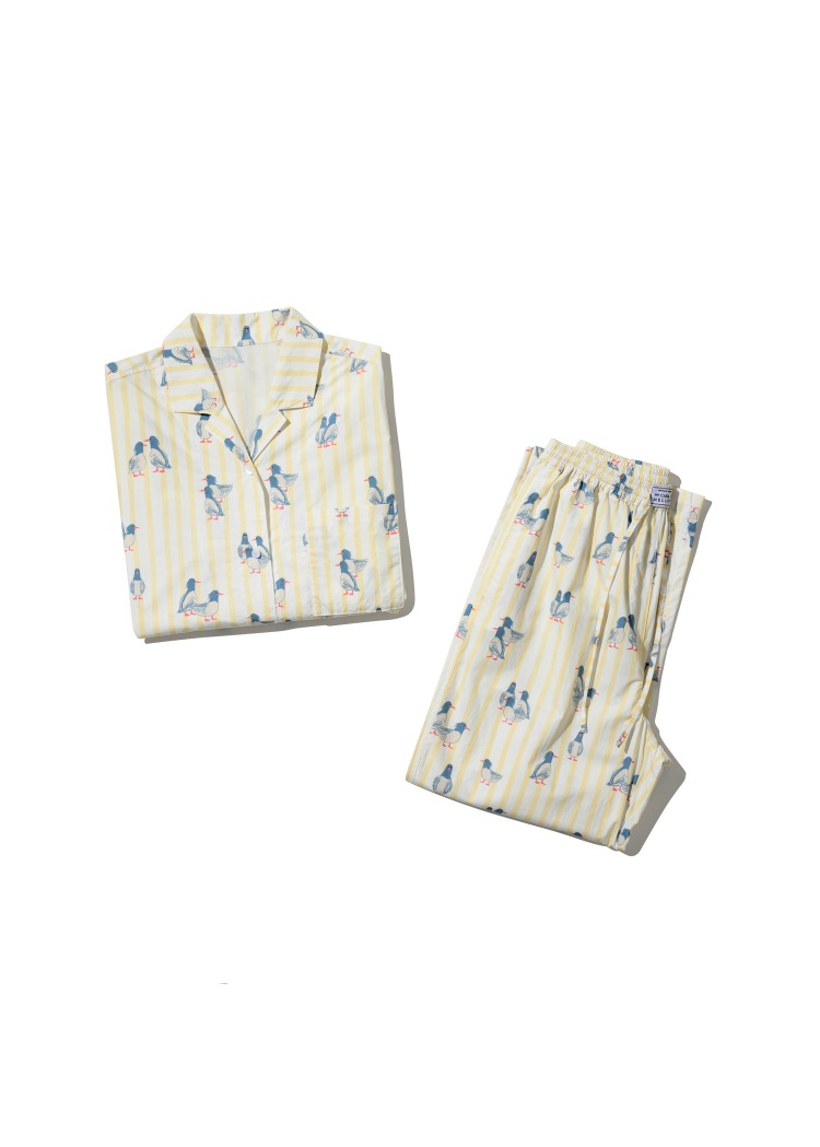 Blue Heaven Pajamas set(Cotton100% Biowashing)