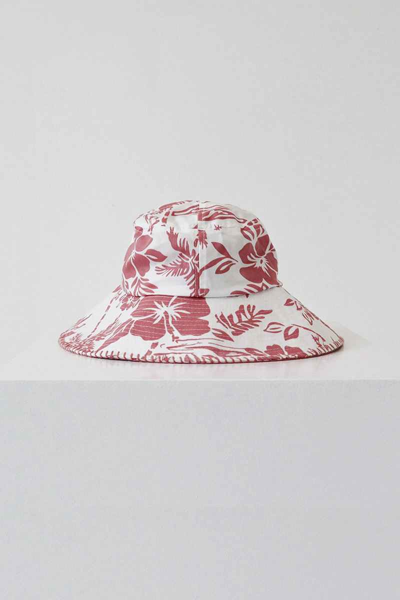 Hawaiian bucket hat_pink