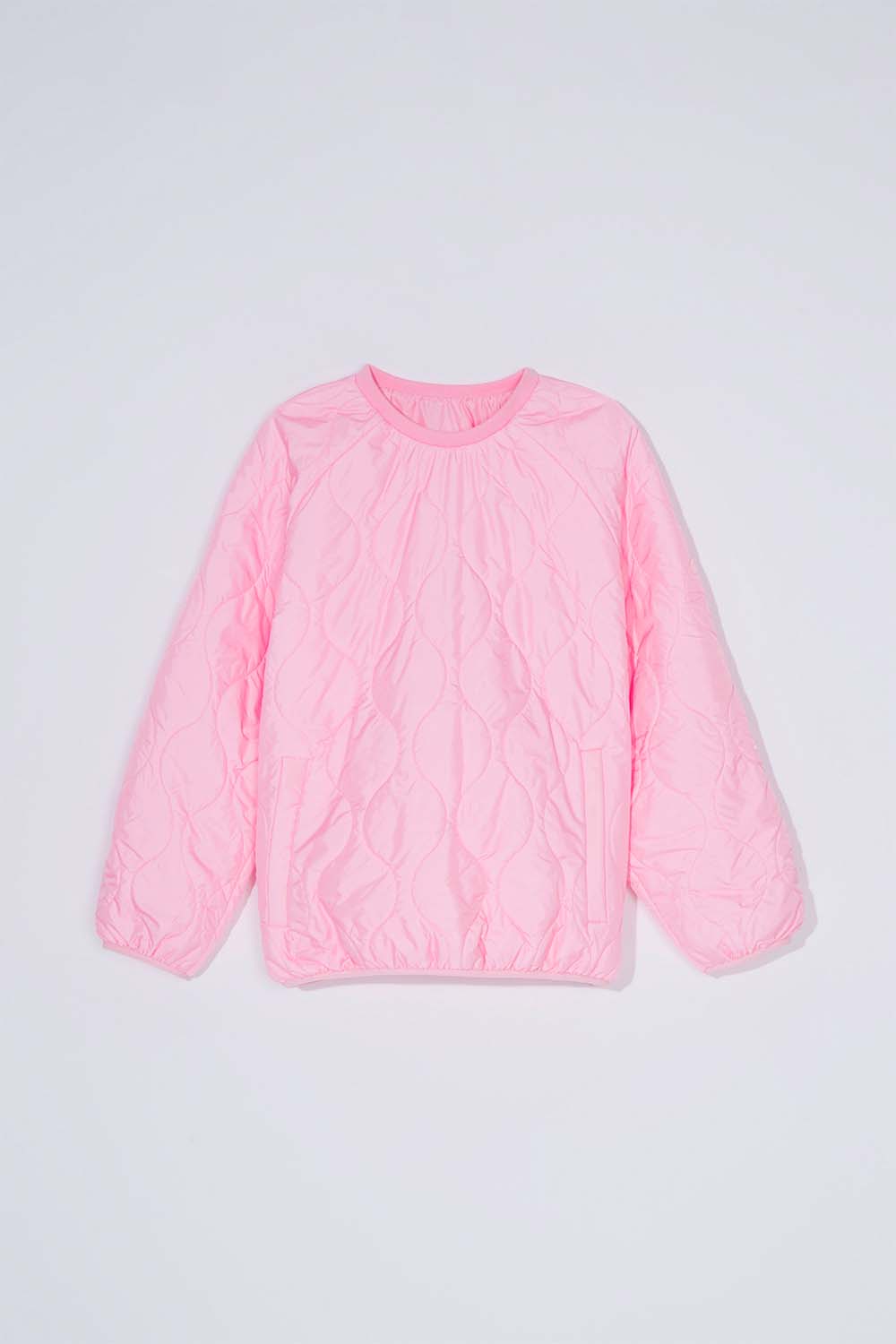 Quilting sweatshirt_pink