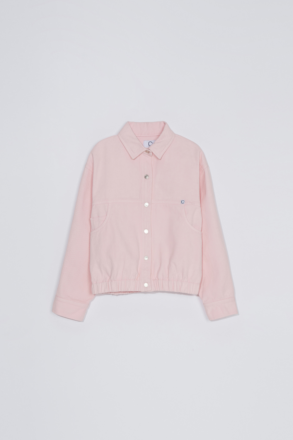 Two pocket denim jacket_pink