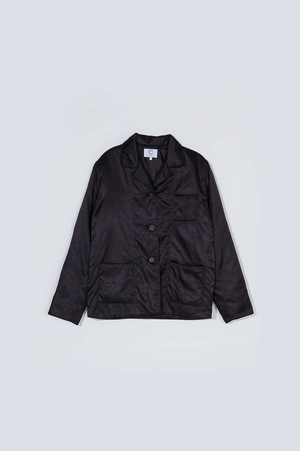 (Popular item)Tailored padding jacket_black
