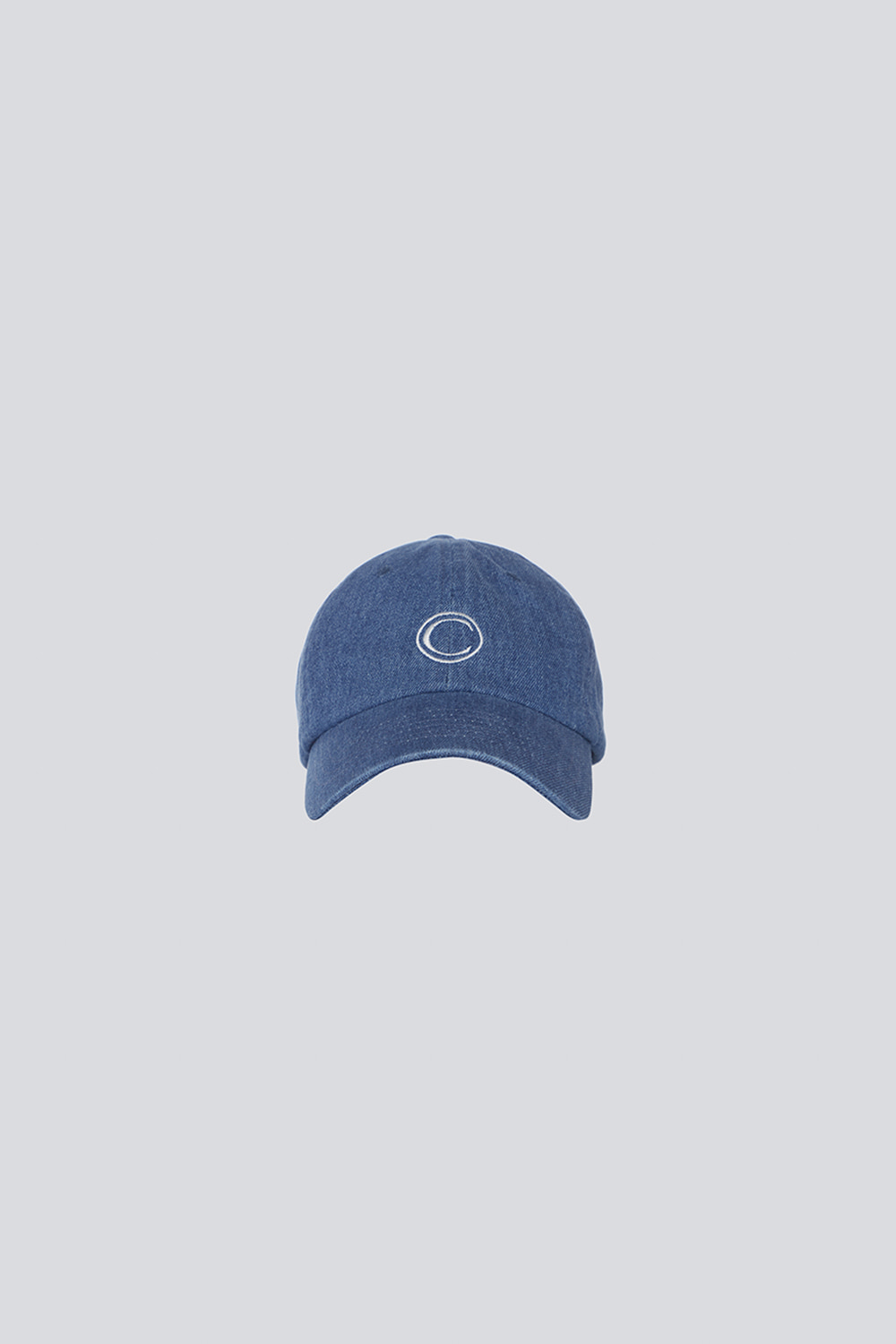 C-Logo cap(denim)_blue