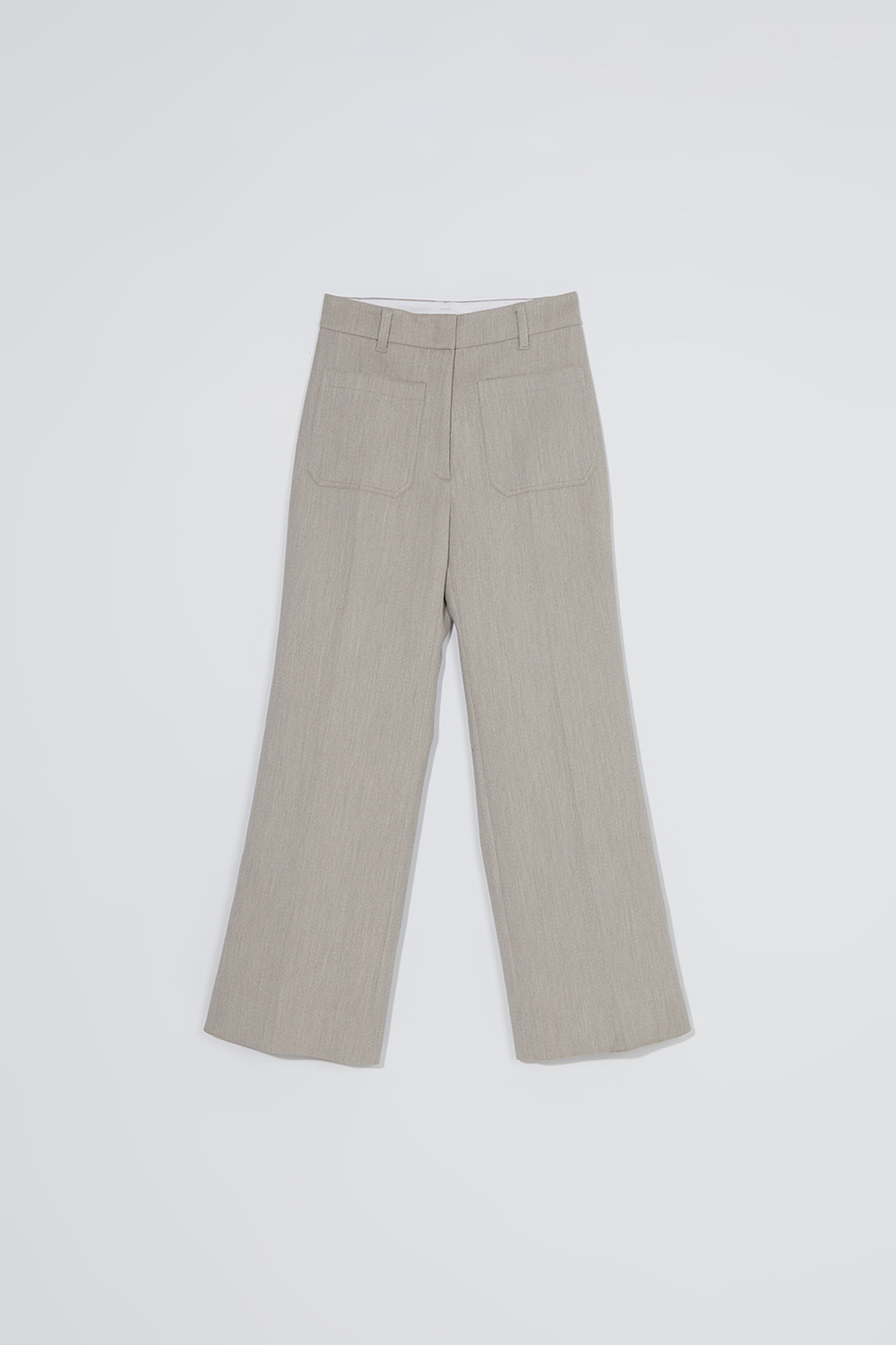 (Best Product)Pocket detail pants_grey