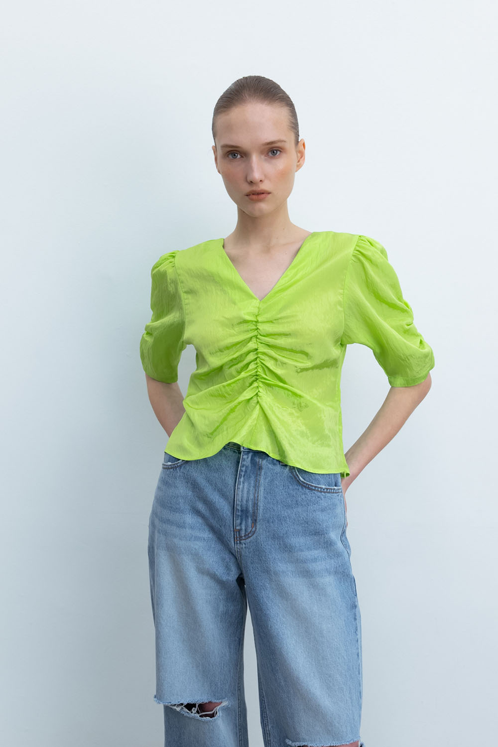 Stage Blouse_green