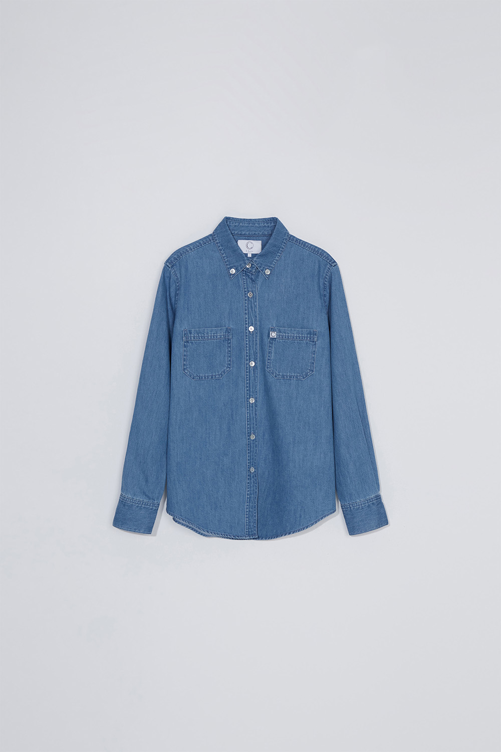 Tailored denim shirt_blue