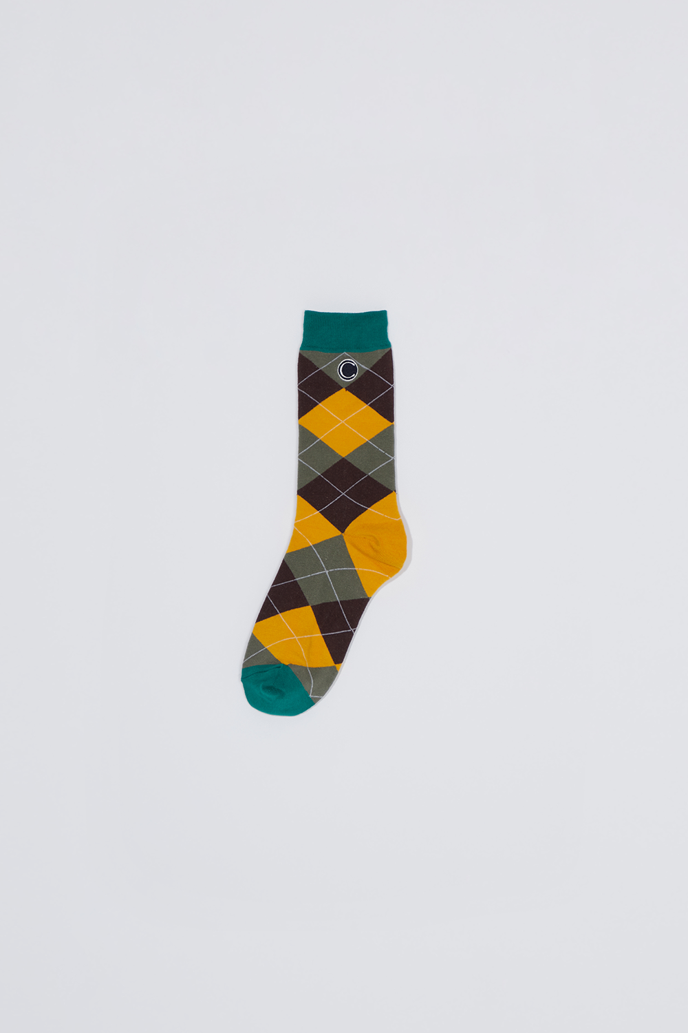Argyle socks_green