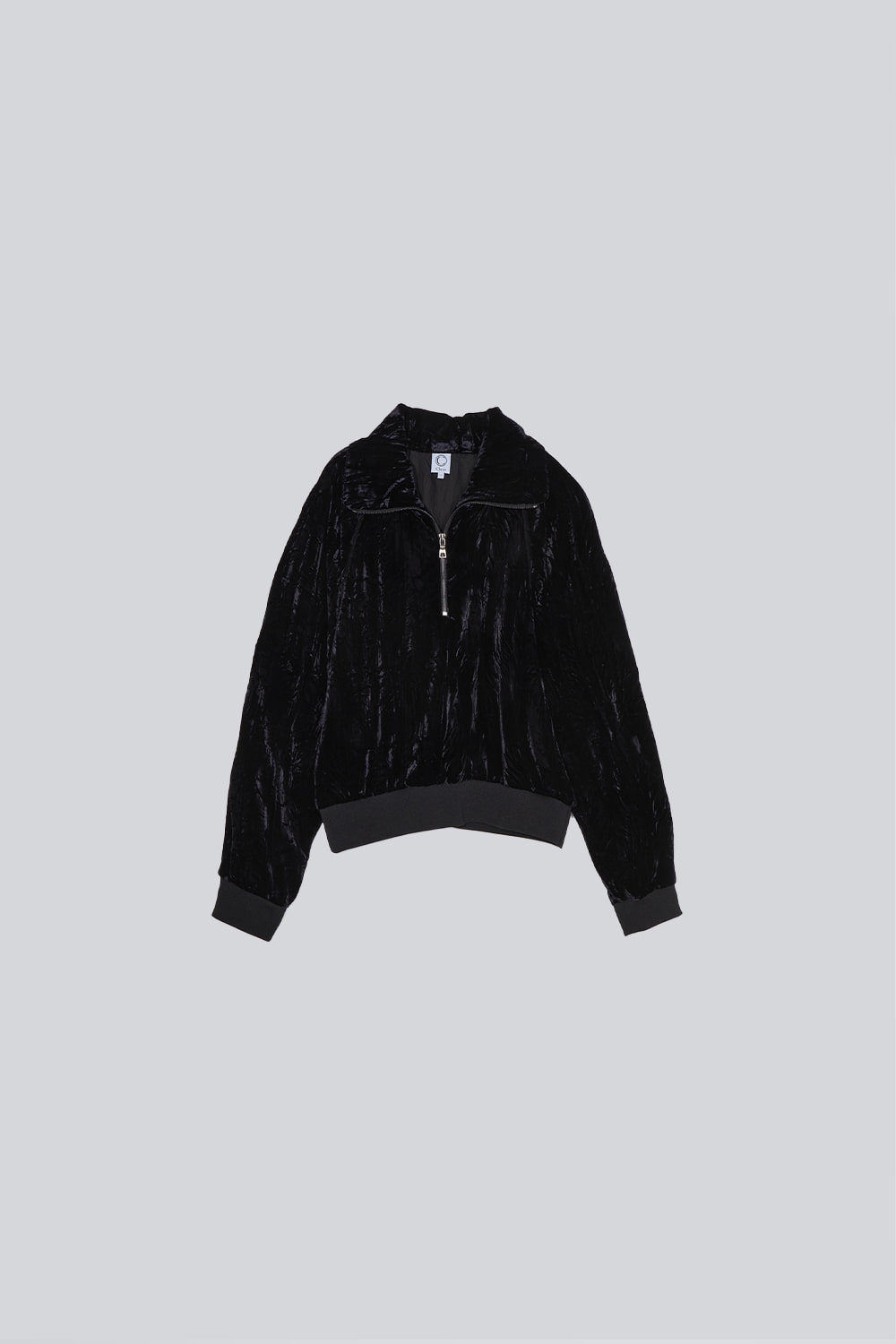 Velvet sweatshirt_black