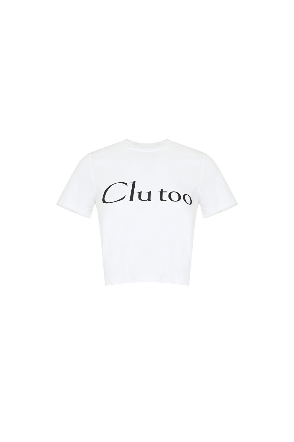 Clu too Crop T-shirt_white