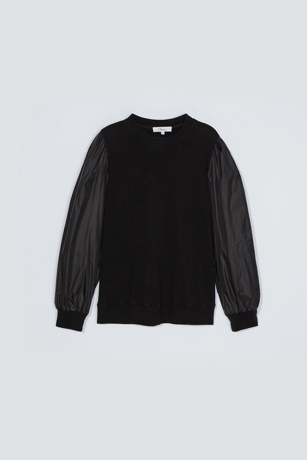 Puff sleeve sweatshirt_black
