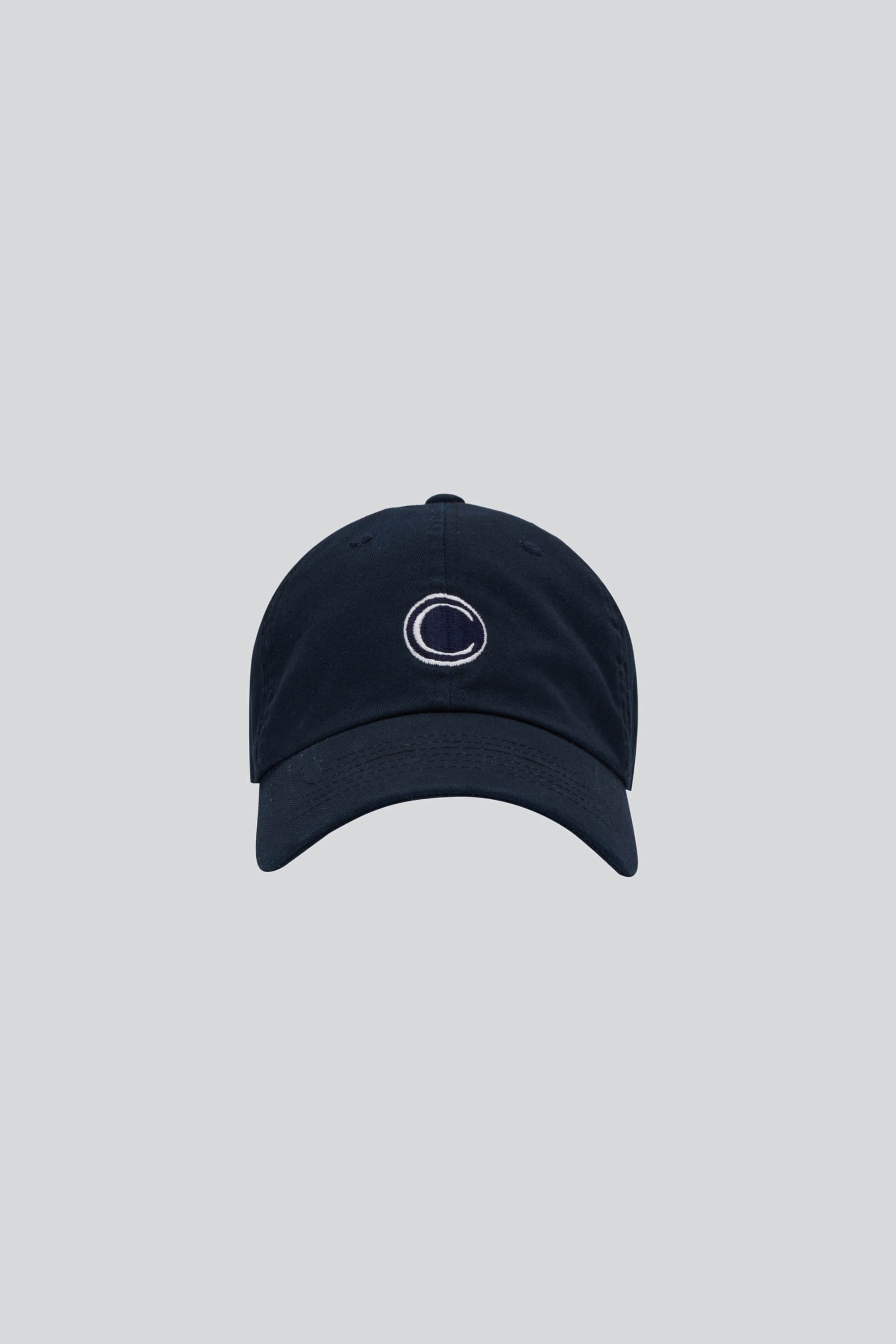 (3rd order)C-logo ball cap_navy