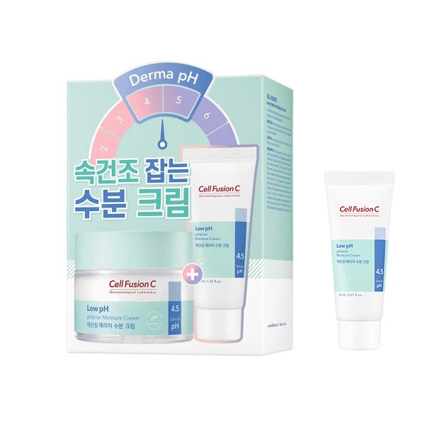 약산성 패리어 수분 크림 기획세트 - 피부 pH 개선을 돕는 촉촉한 수분 크림 제품 이미지