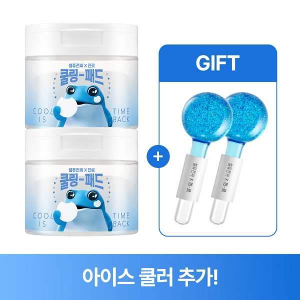 포스트 알파 쿨링 패드 - 시원한 빙하수 에센스를 머금은 한정판 콜라보 쿨링 패드 제품 이미지