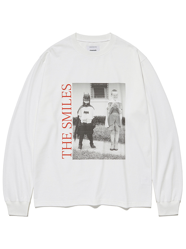 THE SMILES LONG SLEEVE [IVORY]