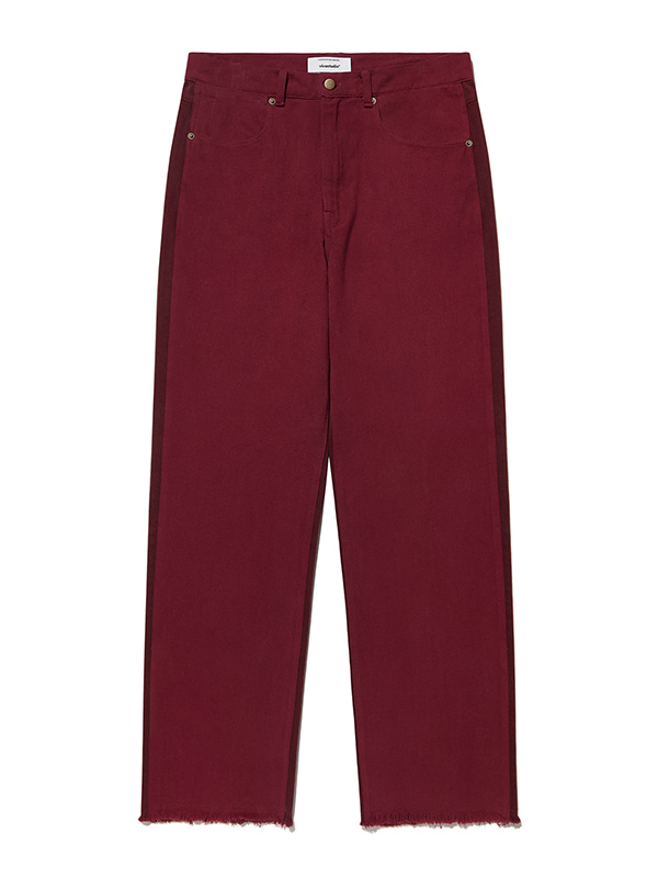 TWO TONE DENIM [RED]