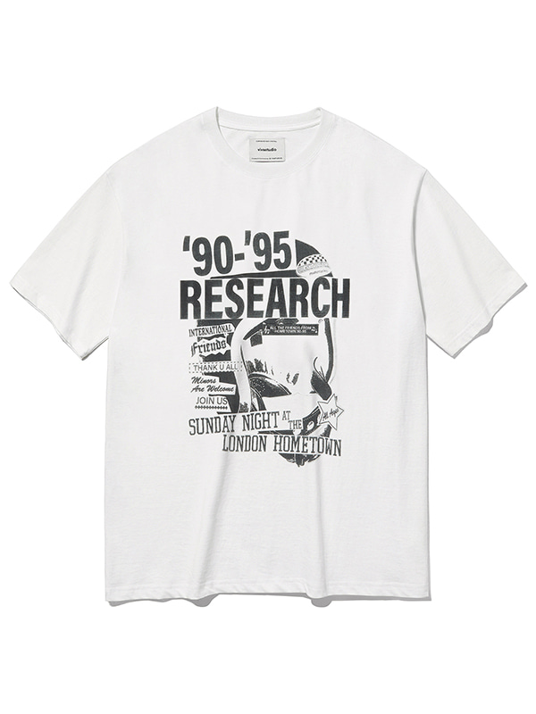 RESEARCH SHORT SLEEVE [IVORY]