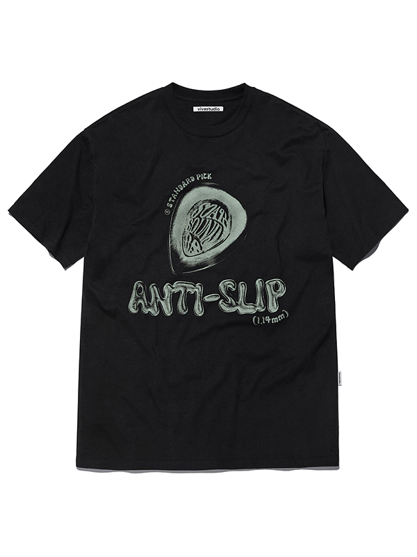 ANTI-SLIP TEE [BLACK]