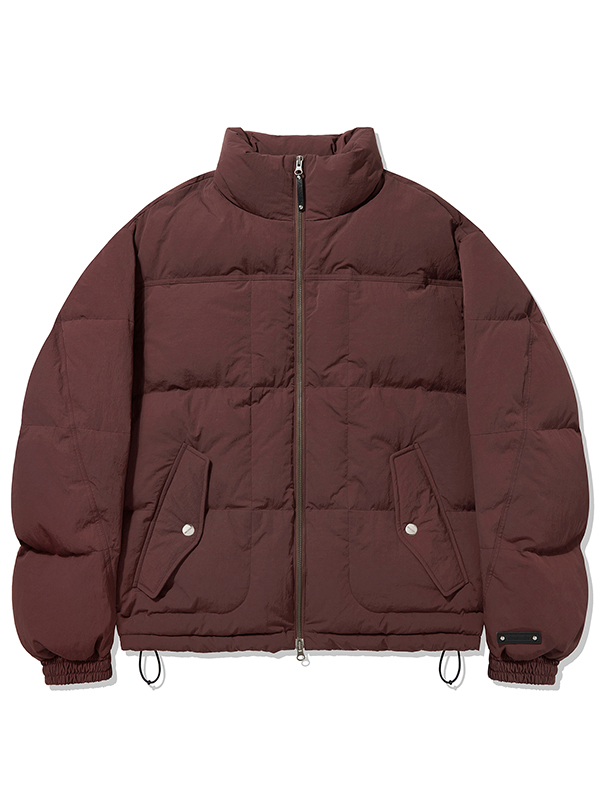 NYLON PUFFER [R.BROWN]