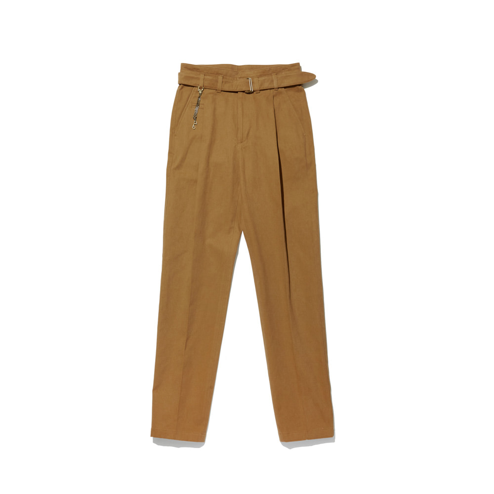 Cotton Trousers &#039;VENT&#039; Light Brown